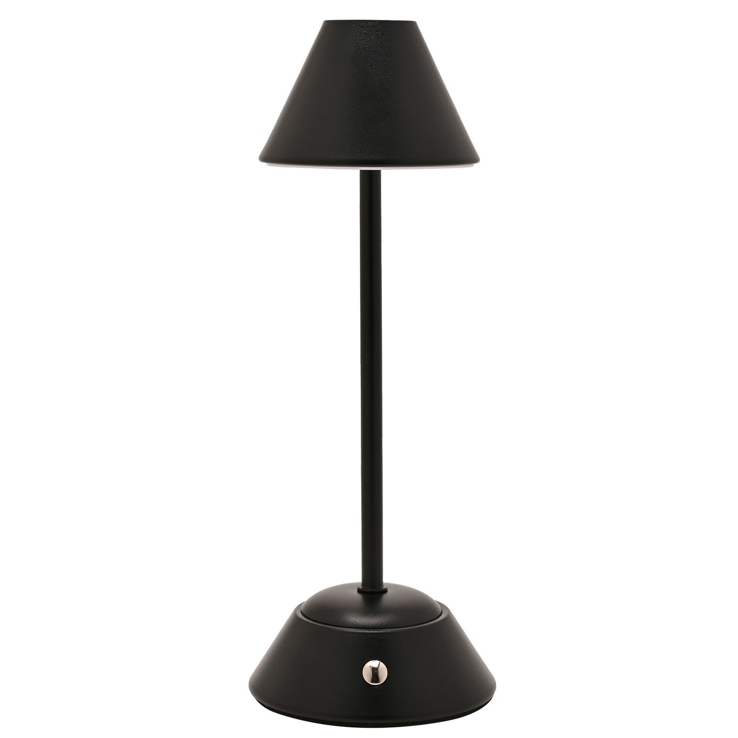 matt black touch lamp by hestia medium size