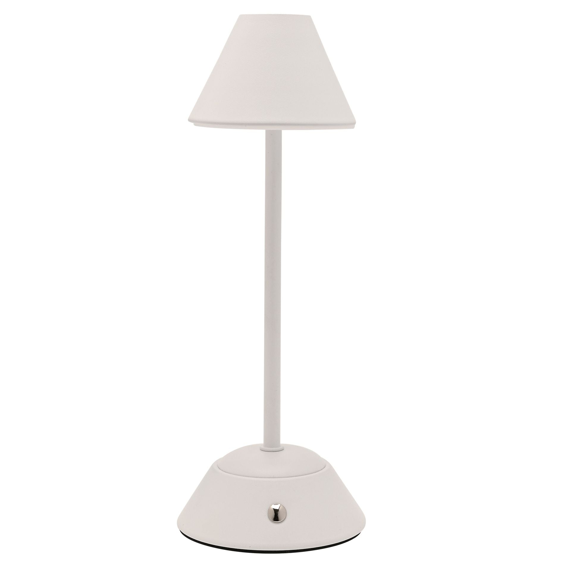 Hestia matt put white usb led touch table lamp