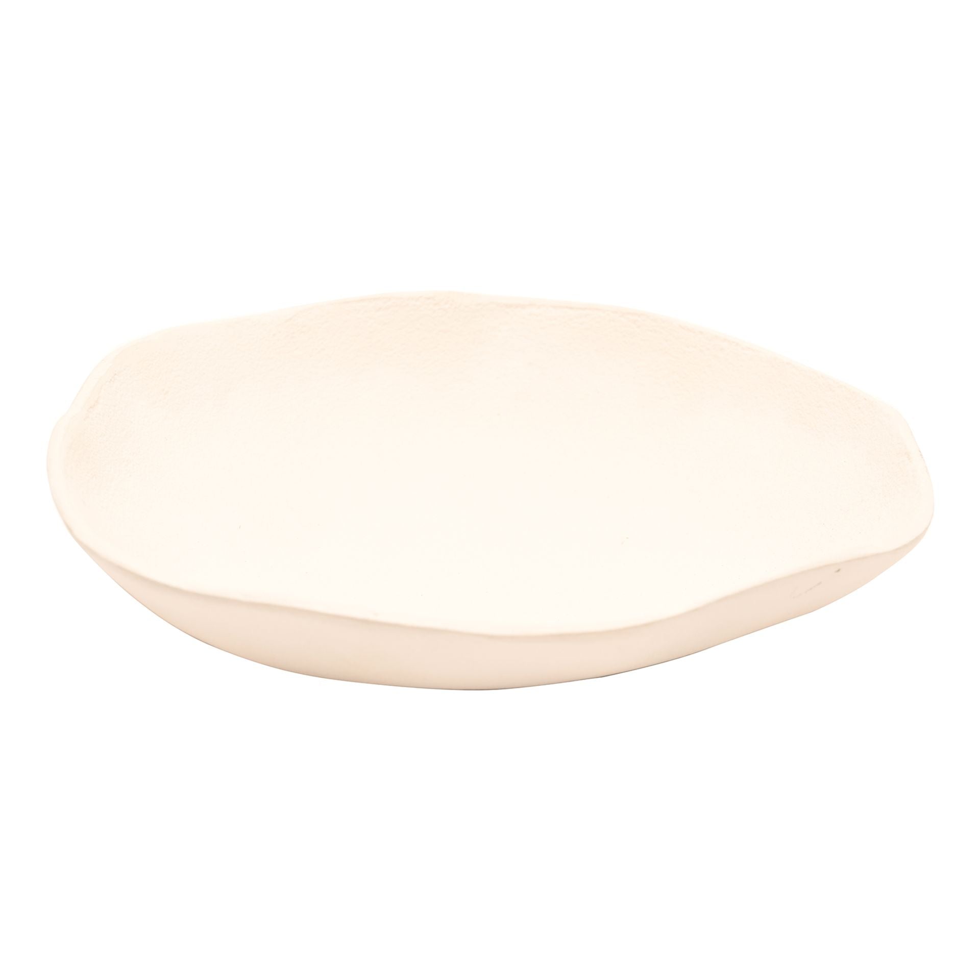 HESTIA ROUND LARGE DECORATIVE WHITE BOWL