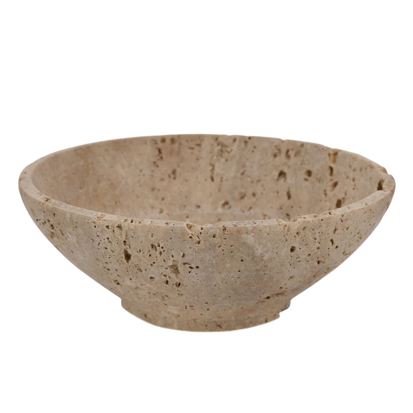 HESTIA TRAVERTINE DECORATIVE BOWL 10CM