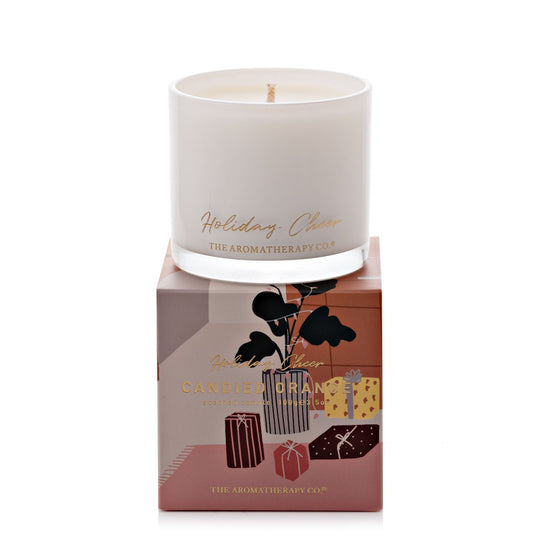 HOLIDAY CHEER THE AROMATHERAPY CO CANDLE