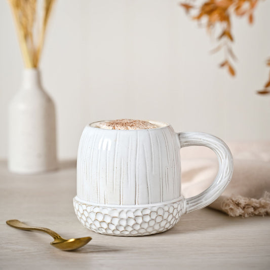 Acorn Mug White