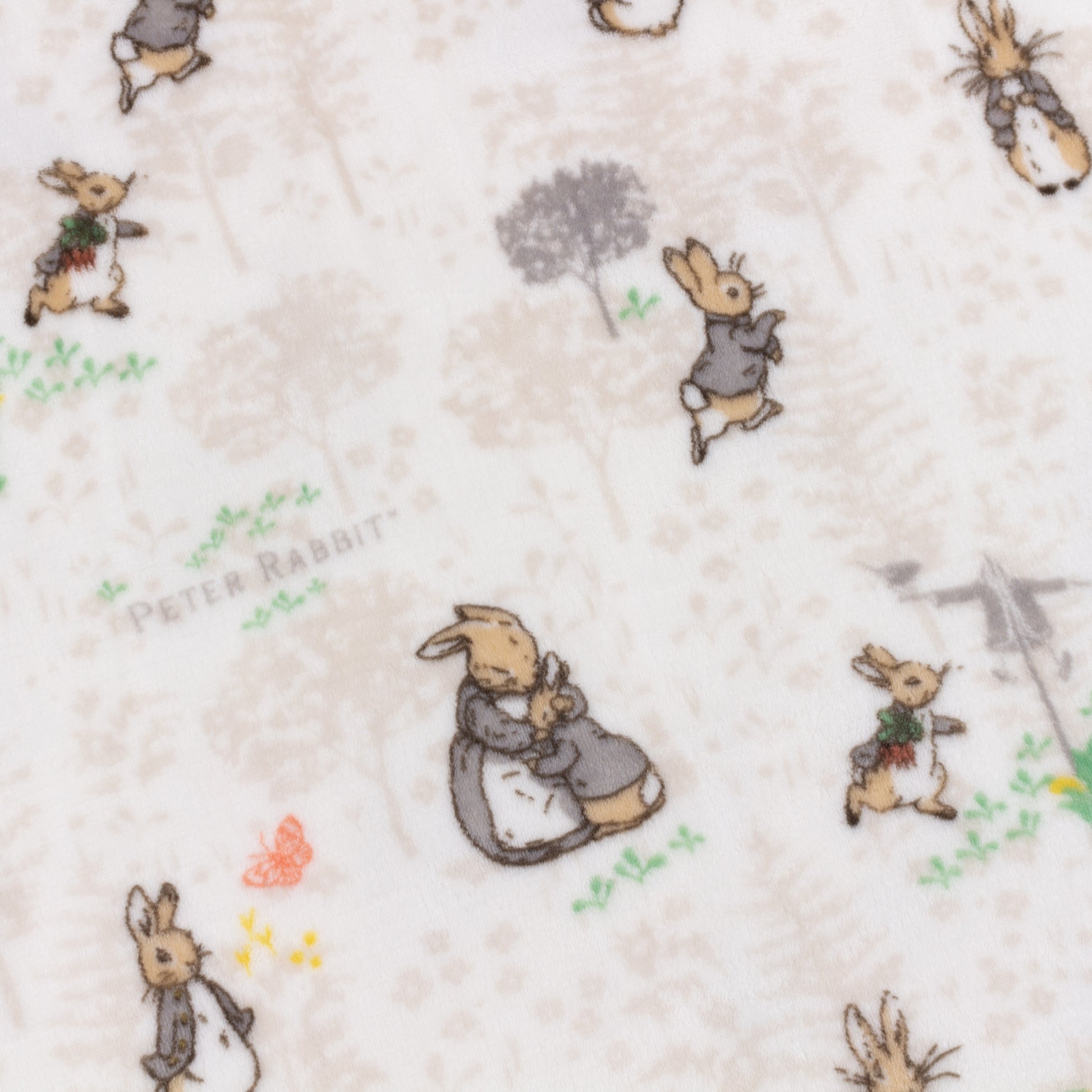 Peter rabbit luxurious throw blanket 130cm