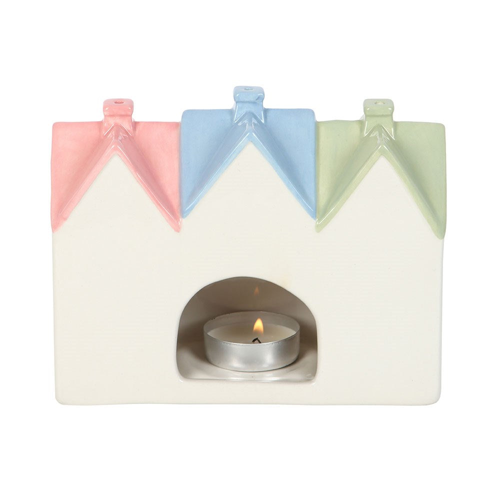 Pastel Incense Cone & Tealight Holder