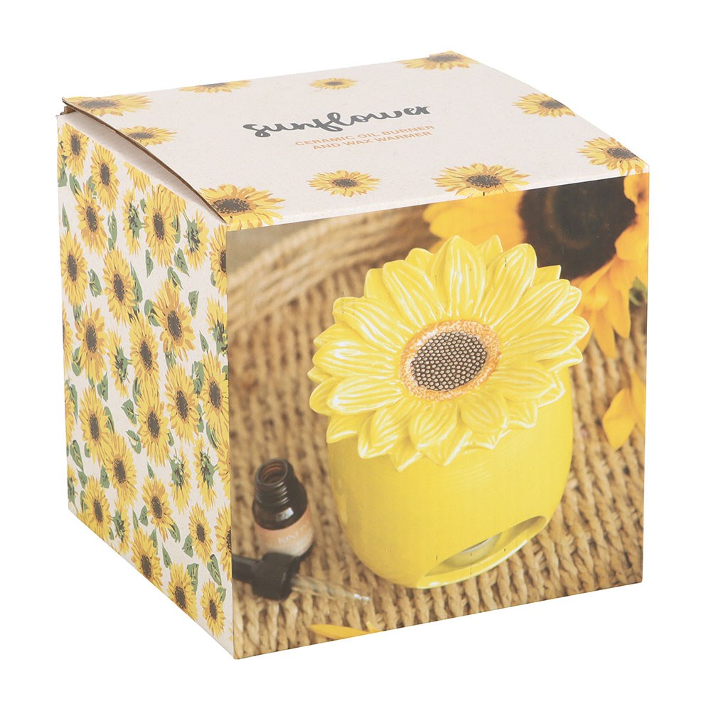 Sunflower Wax Warmer & Oil Burner