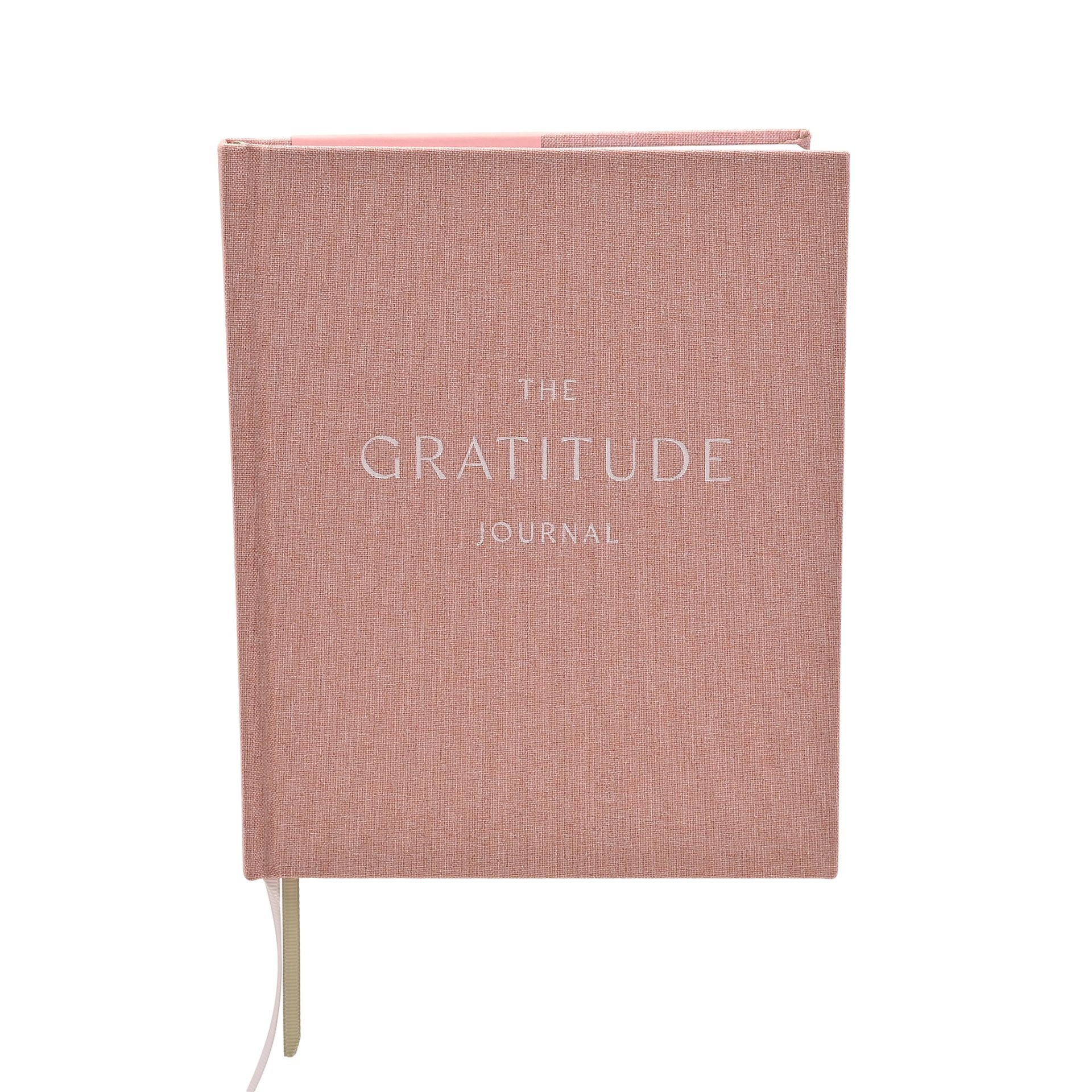 the gratitude journal serenity in pink hardback cover