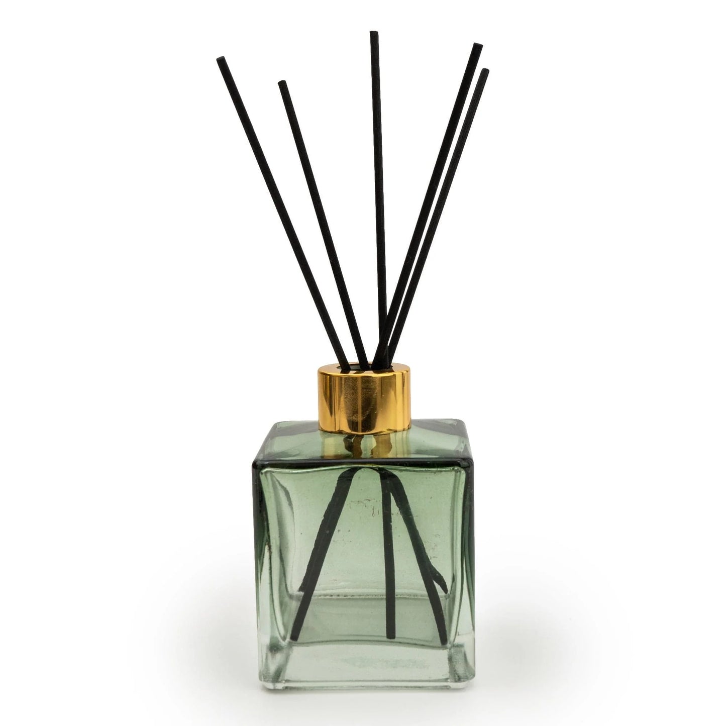Green Ombre Reed Diffuser, gracefully enriched with the Fig & Apple scent in a generous 200ml size