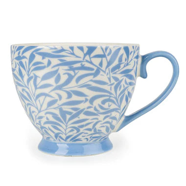 Leafy Trellis Blue Footed Mug