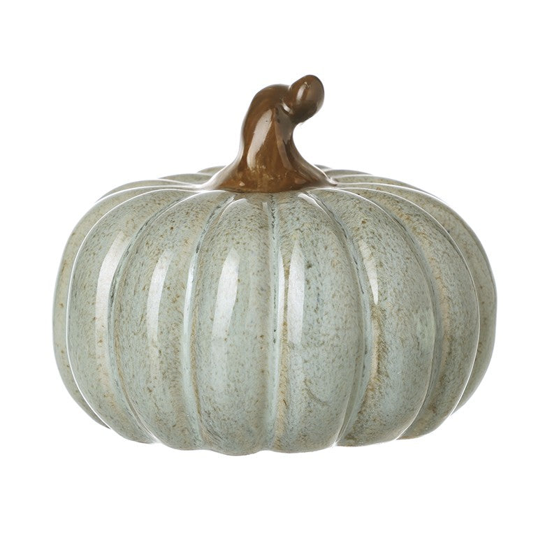 Ceramic pumpkin decoration for autumn and Halloween home decor