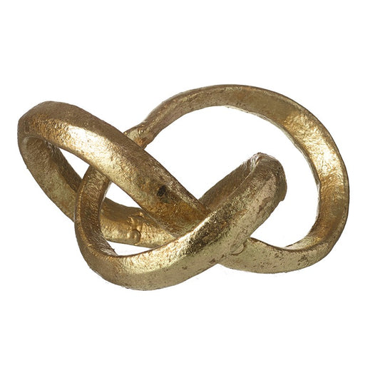 Gold decorative knot heavy ornament 