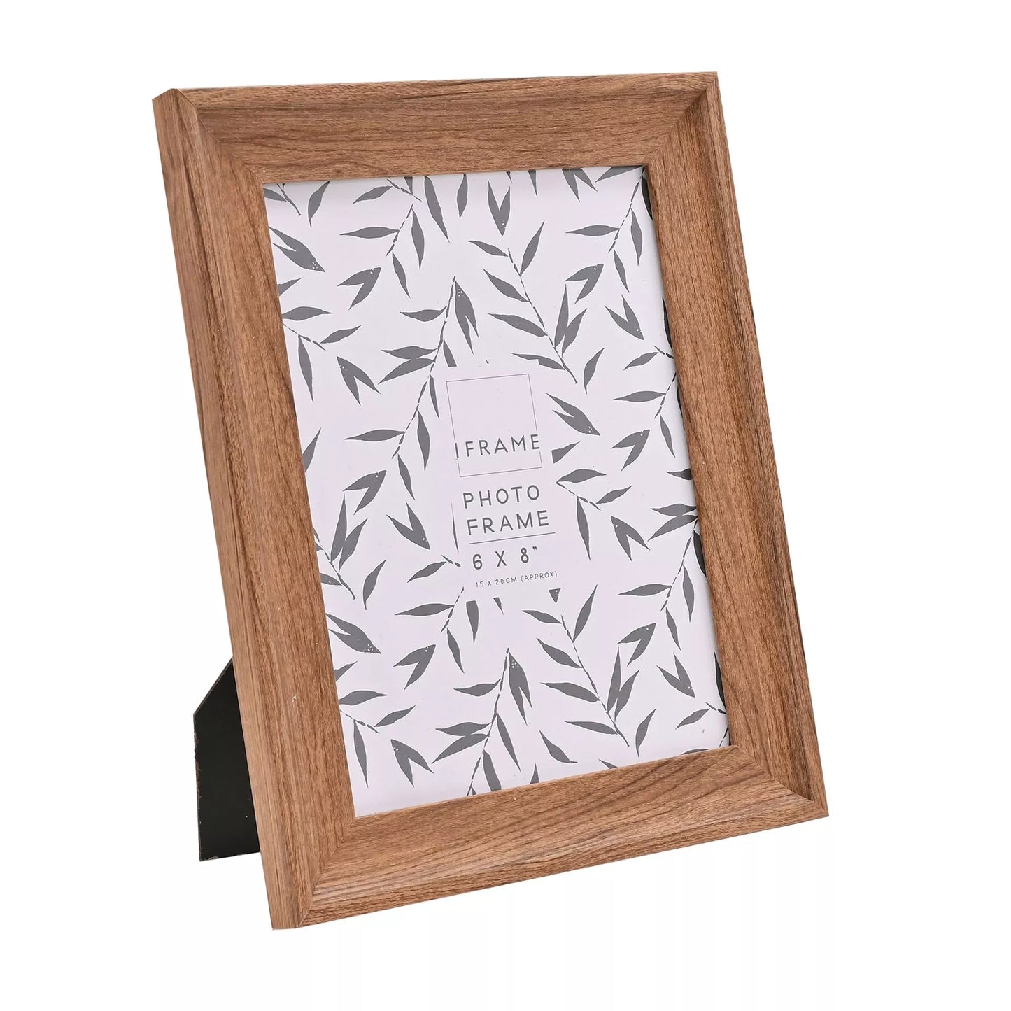 Dark Wood Photo Frame 6x8