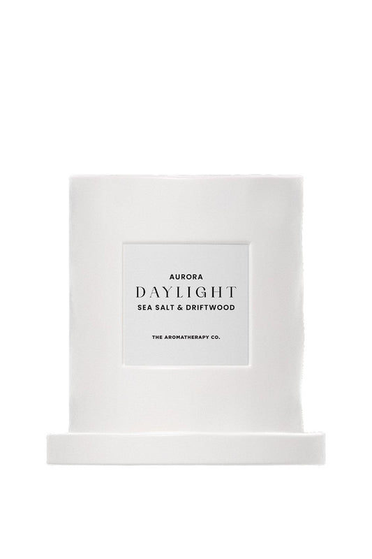 Aurora Daylight Ceramic Candle Sea Salt & Driftwood