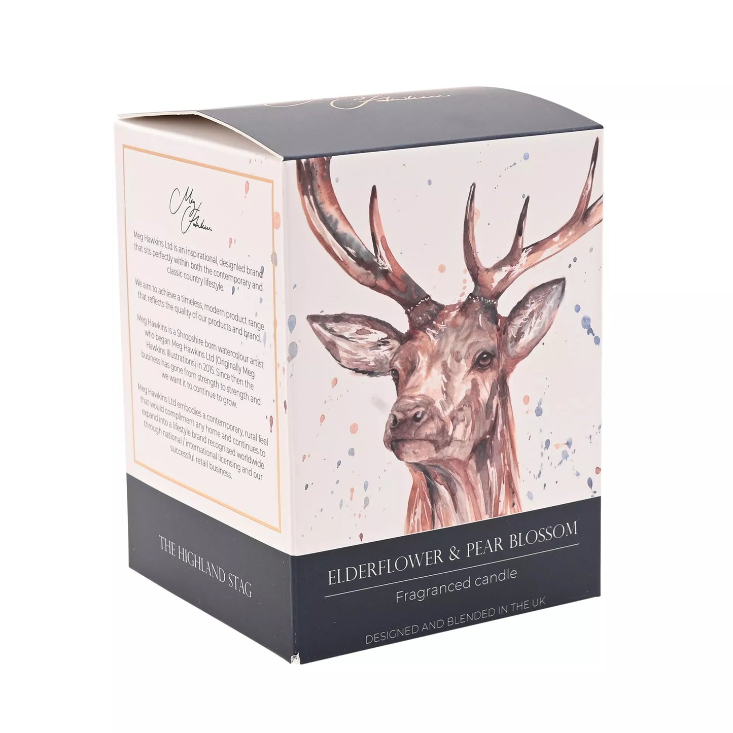 Elderflower & Pear Meg Hawkins Candle Stag
