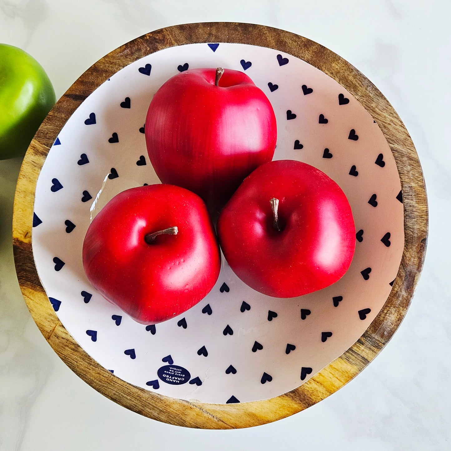 Red Faux Apple