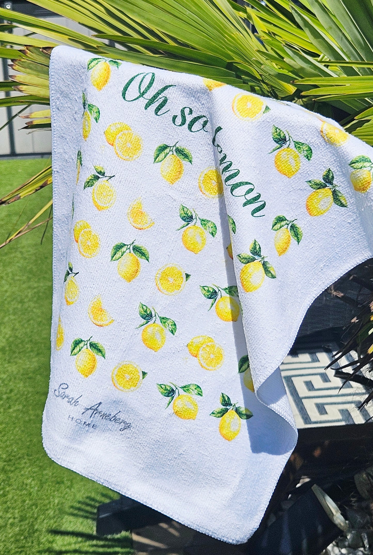PRE ORDER - Oh So Lemon Tea Towel
