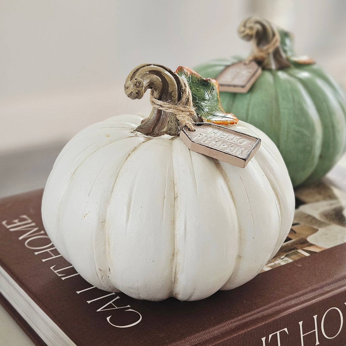 Autumn Pumpkin Ornaments – Hello Pumpkin & With Love Green & White