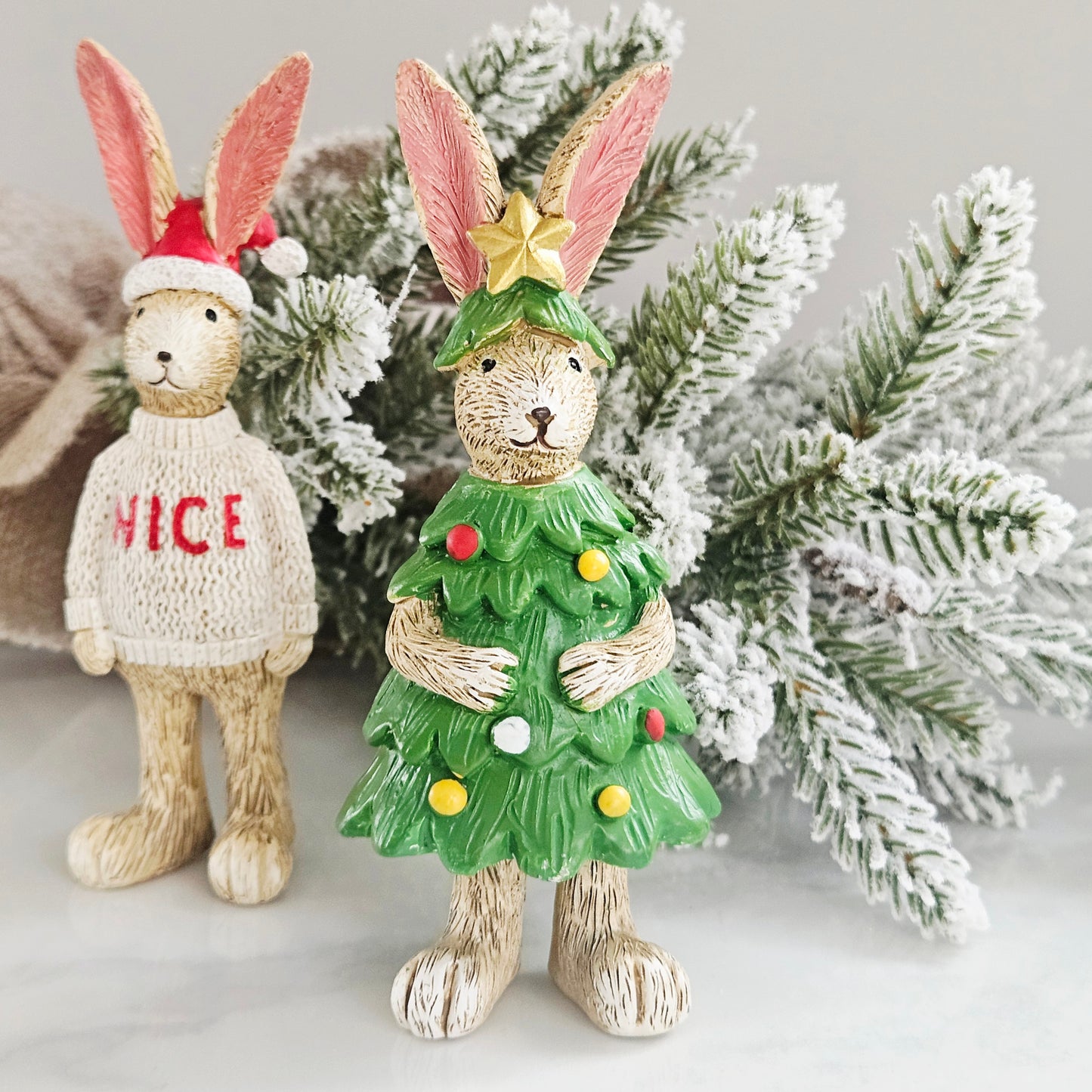 Rabbit Jasper Christmas Tree Costume 14cm