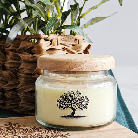 PRE ORDER - Olive Tree Design Lime Basil & Mandarin Candle