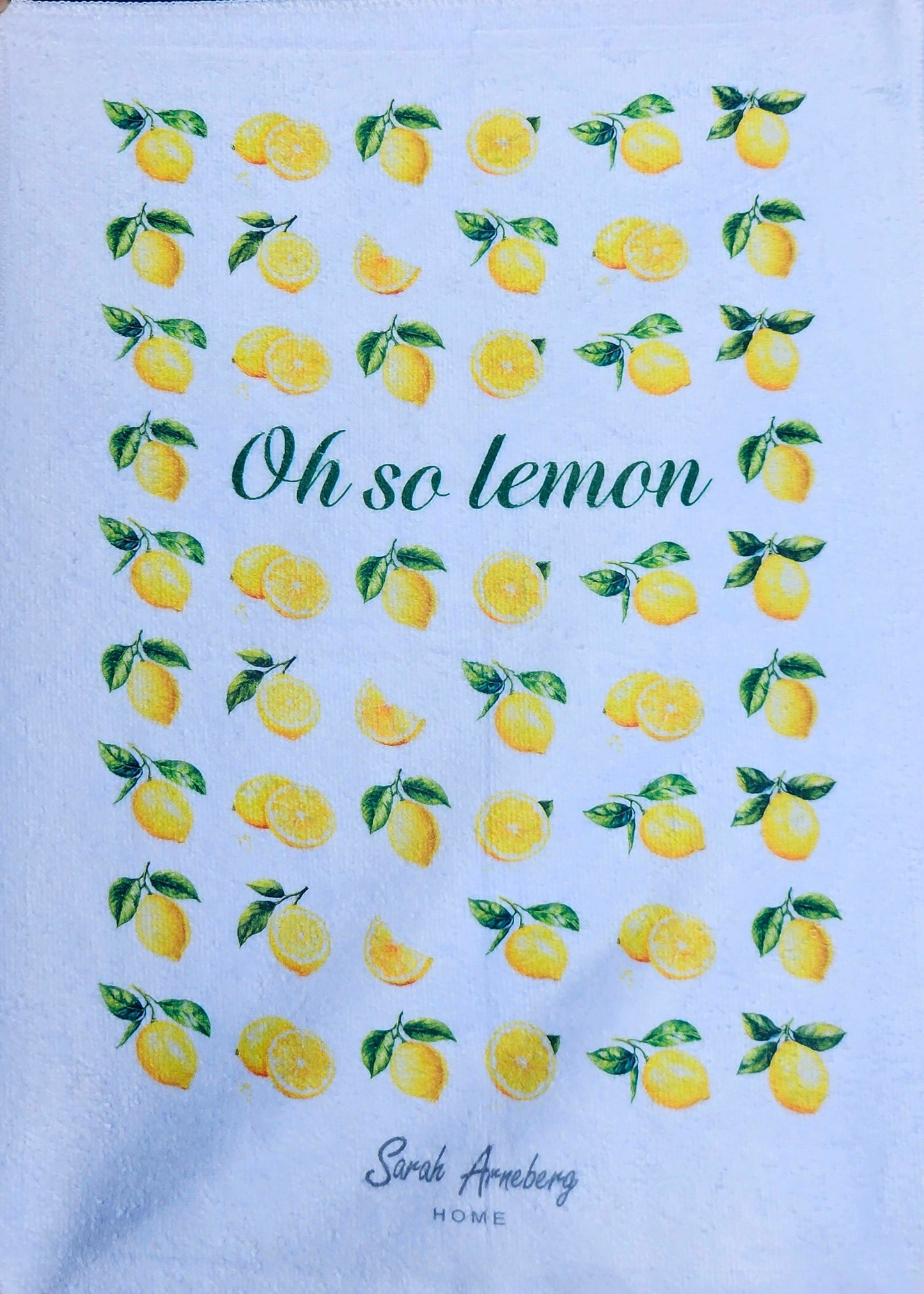 PRE ORDER - Oh So Lemon Tea Towel