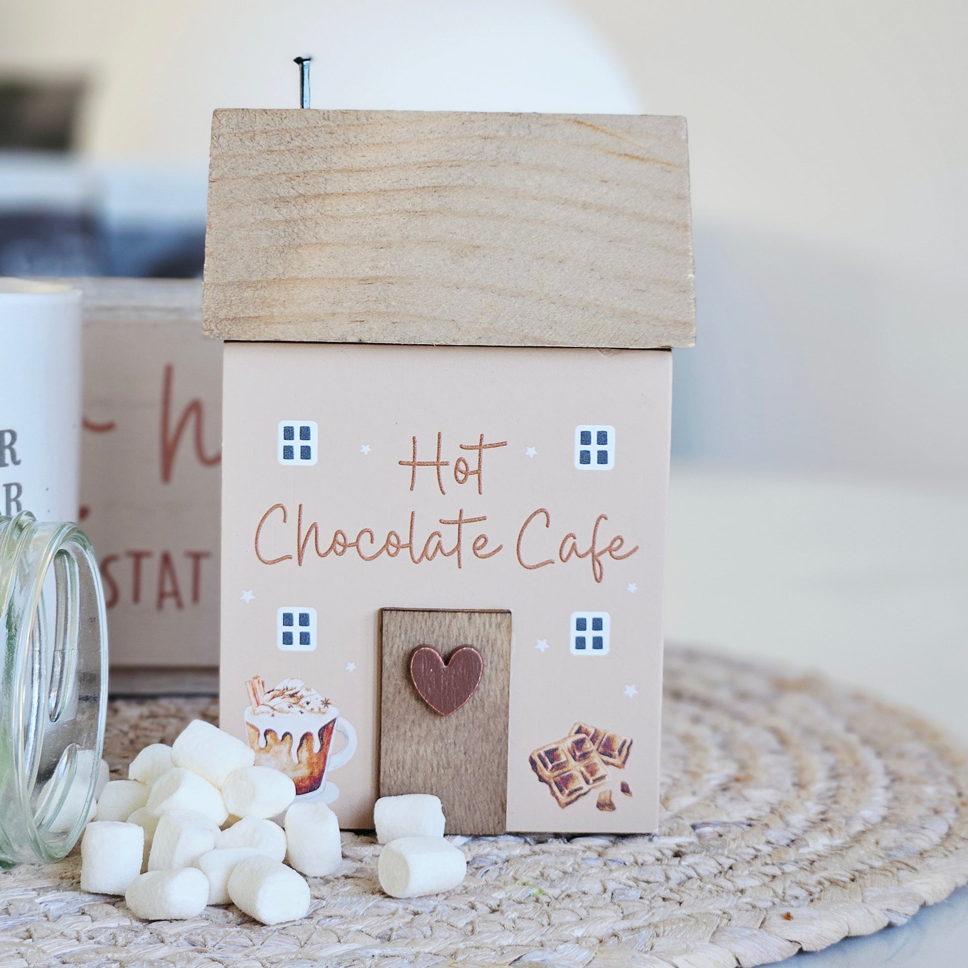decorative hot chocolate sign 