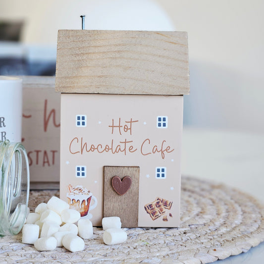 decorative hot chocolate sign 
