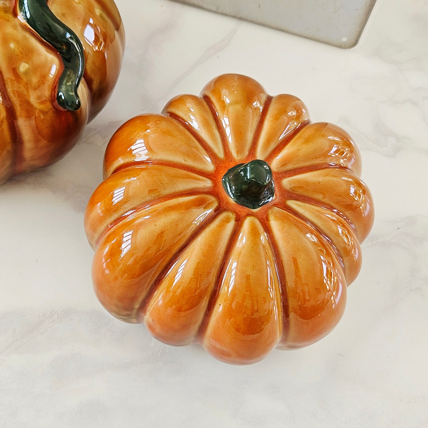 Orange Pumpkin Ornament