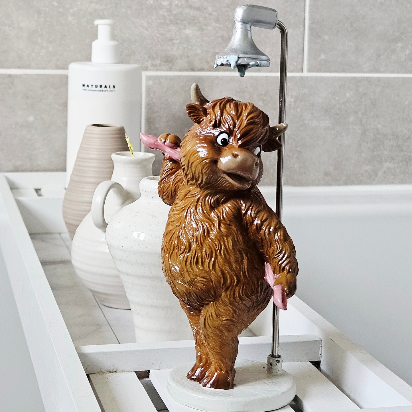Highland Cow Shower Ornament
