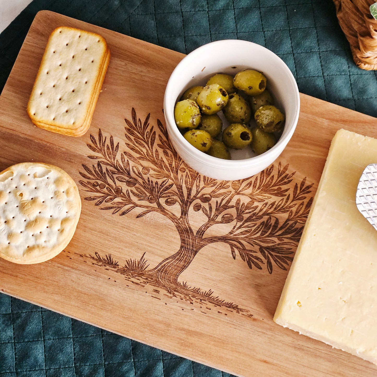 Olive Tree Serving Board