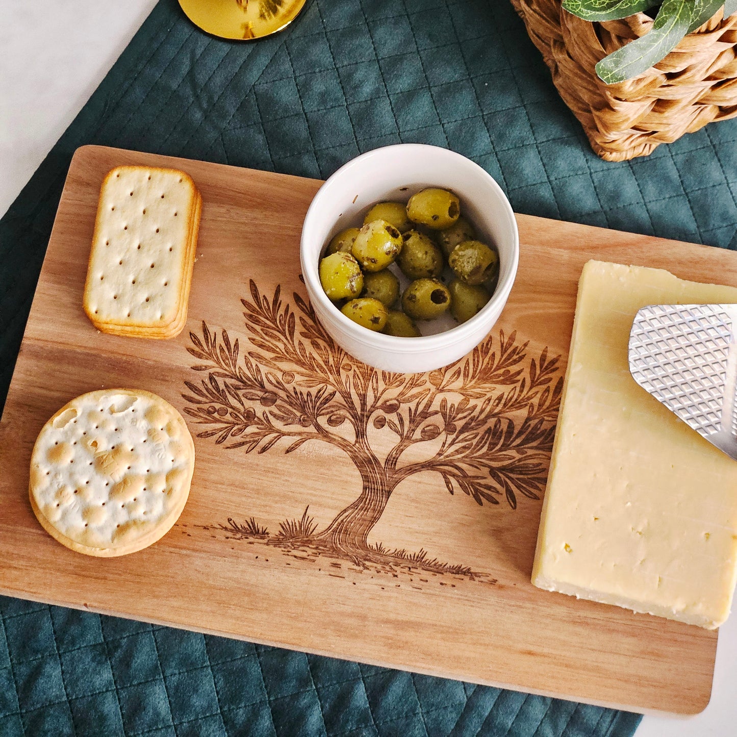 Olive Tree Serving Board