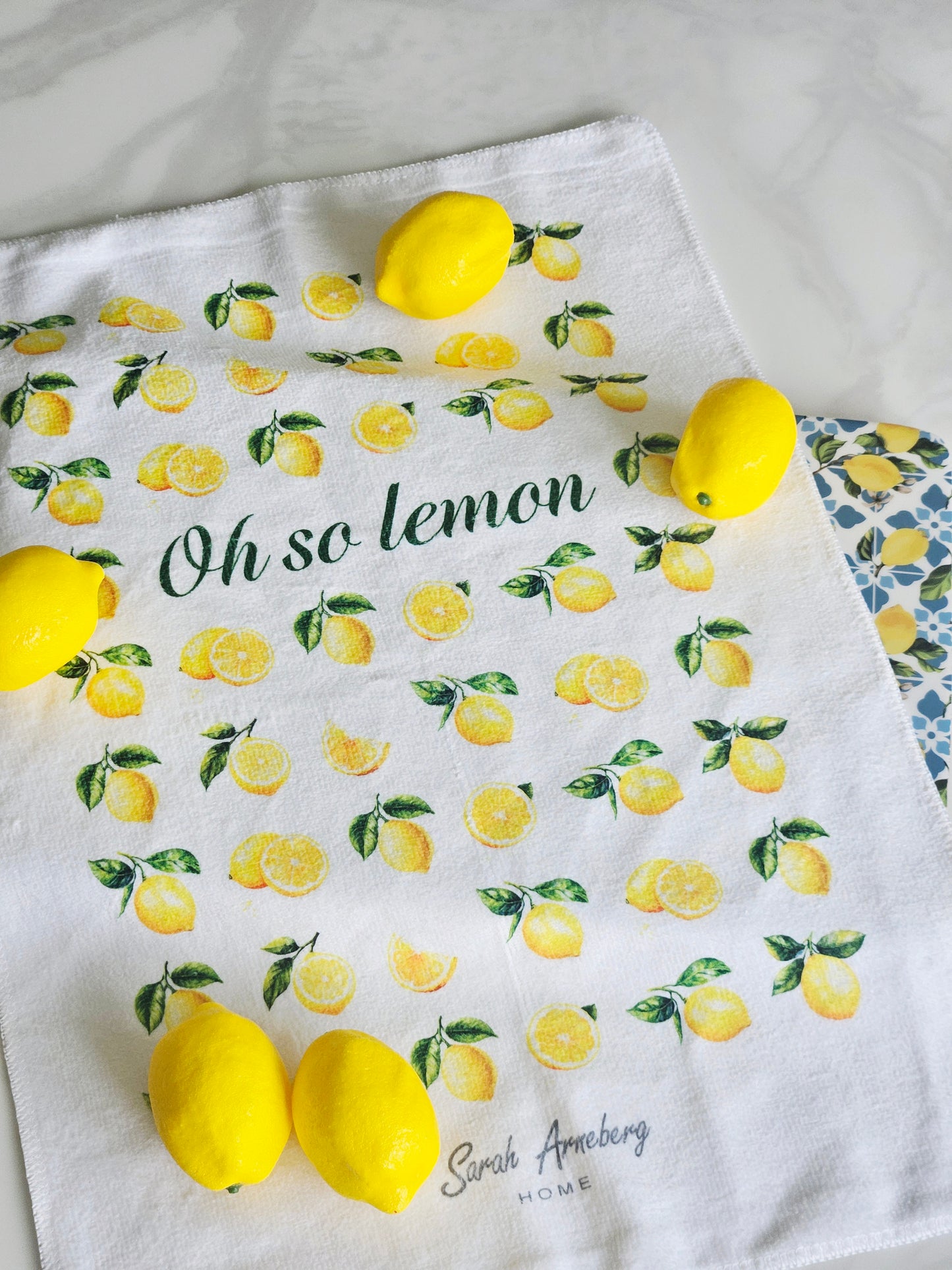 PRE ORDER - Oh So Lemon Tea Towel