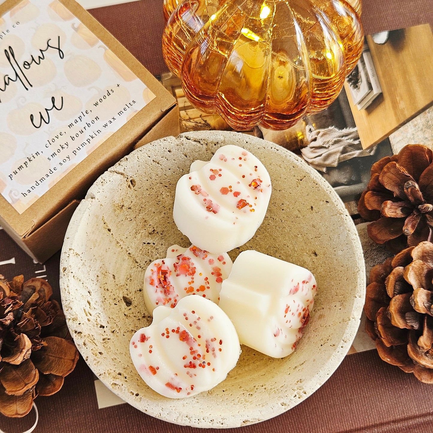 All Hallows Eve Pumpkin Patch Soy Wax Melts | Autumn & Halloween Wax Melts