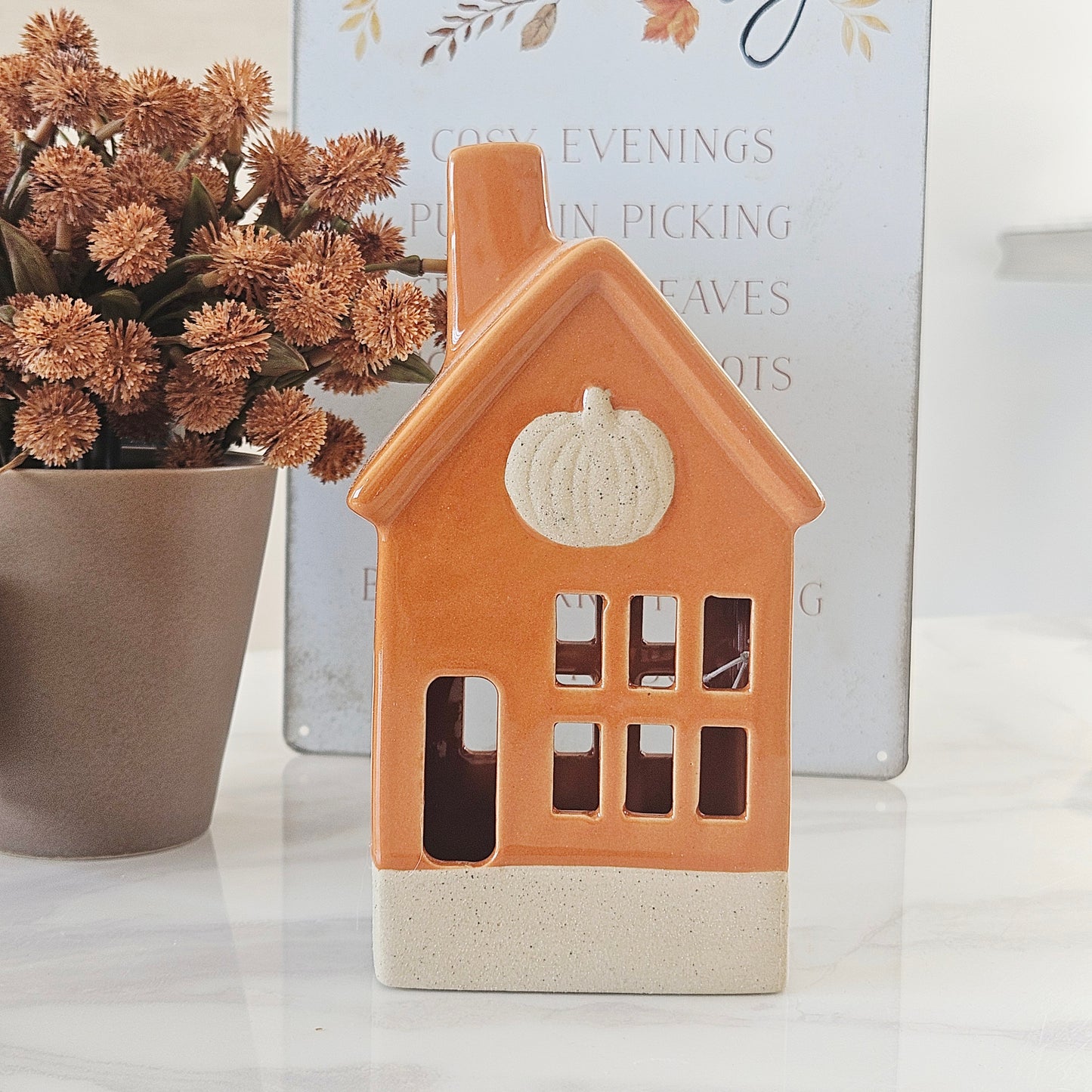 Orange Led Light-Up House Mix 2