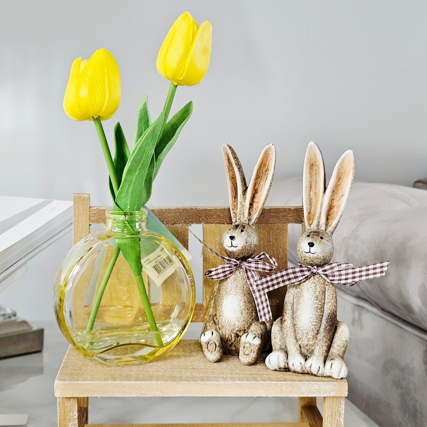 Tulips In Glass Vase Options