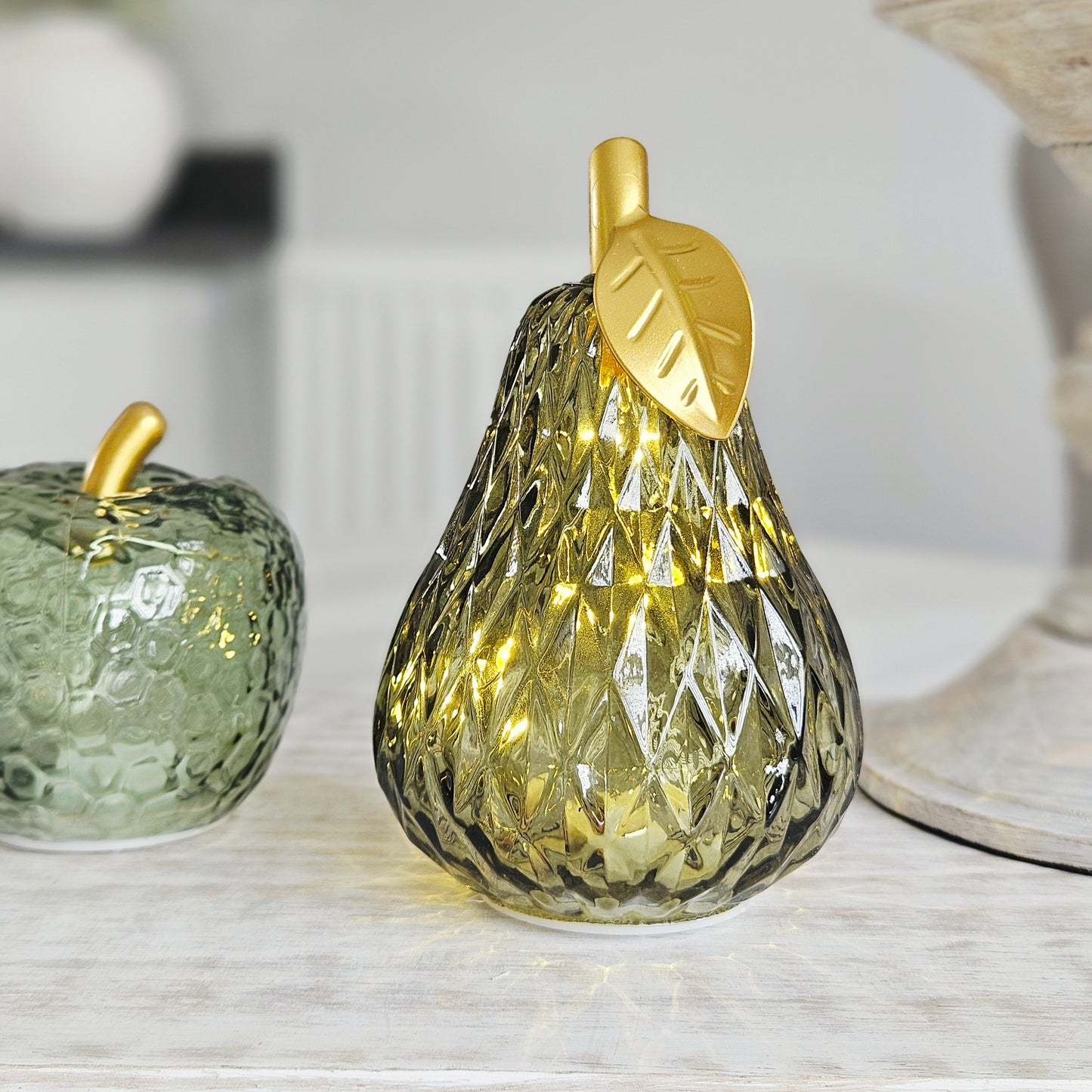 Green Pear Small LED Light | Fig & Pomegranate
