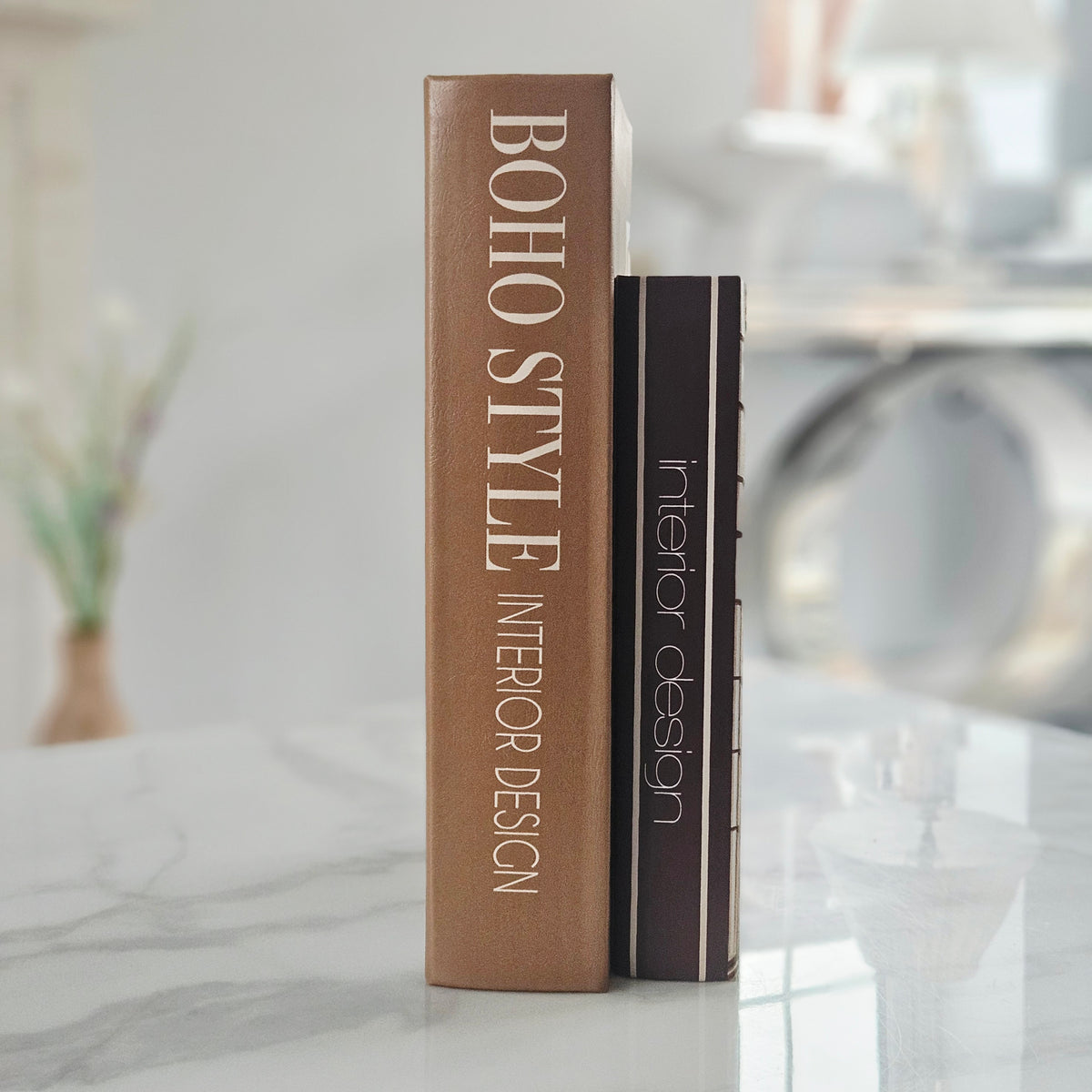 Interior Design Book Boxes – Decorative Storage Set