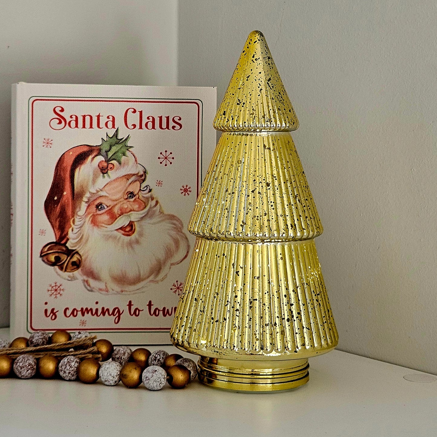 Micro LED Glass Christmas Trees