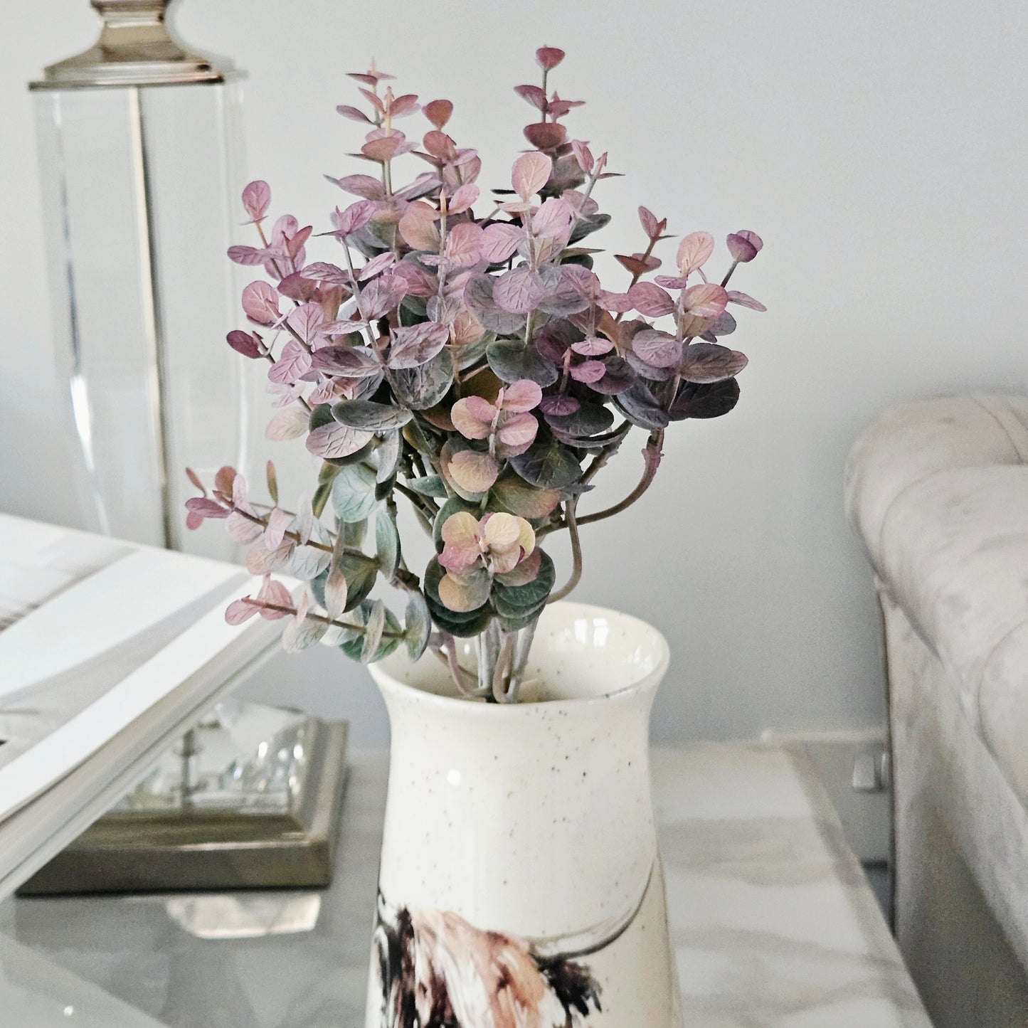 Eucalyptus Burgundy Spray Bunch 36cm