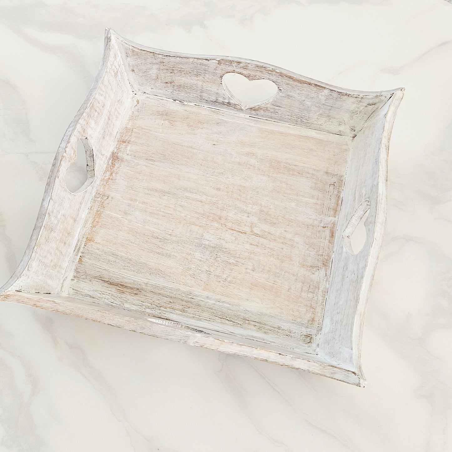 Heart Cut Rustic Styling Tray
