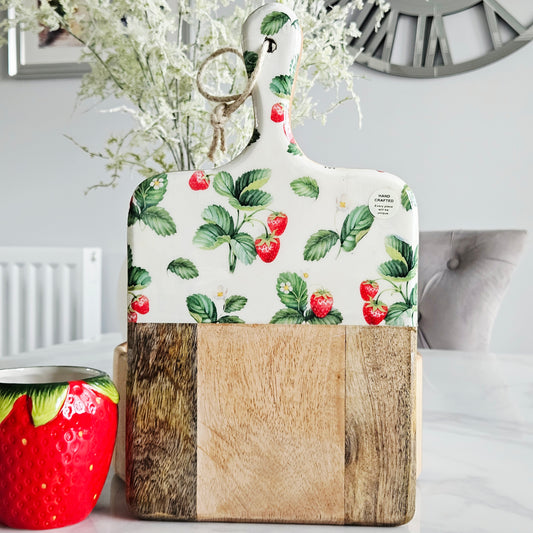 mango wood strawberry paddle board