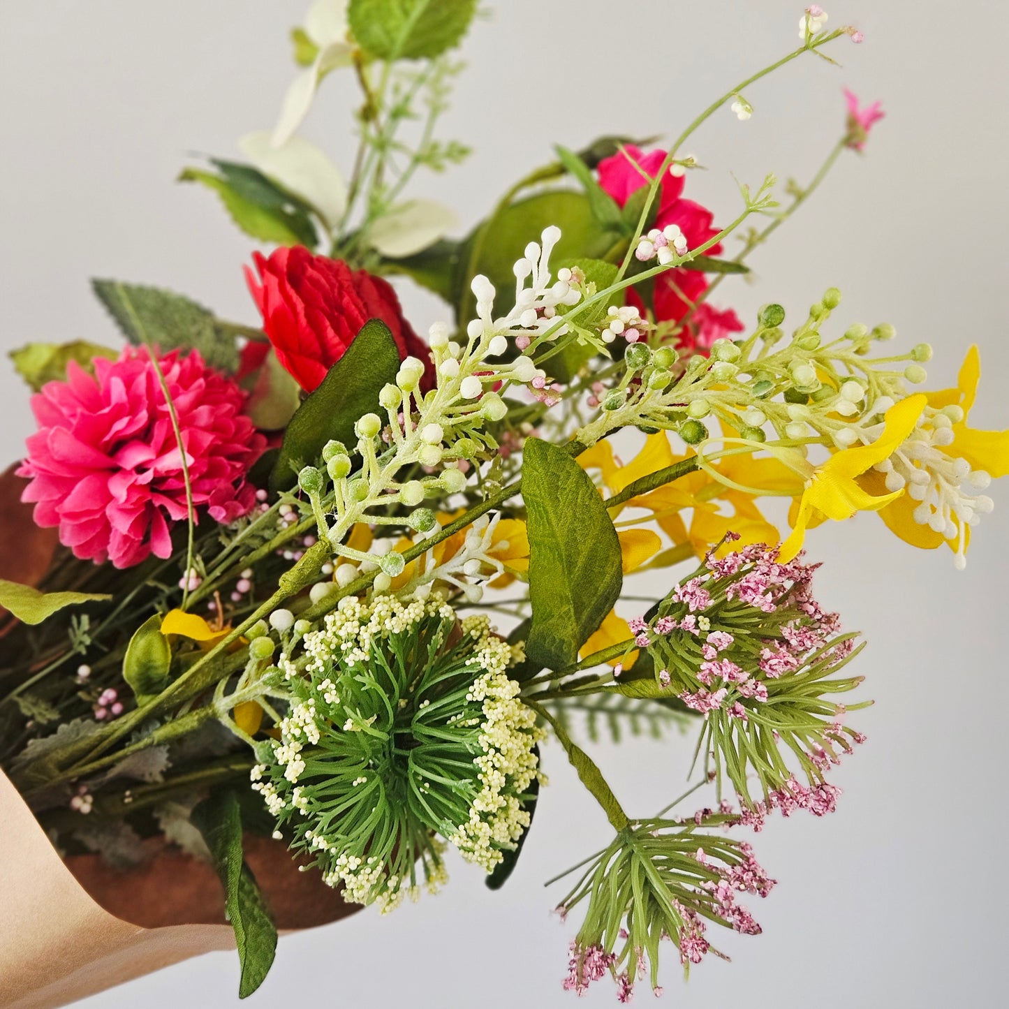 Red Wildflower Bouquet