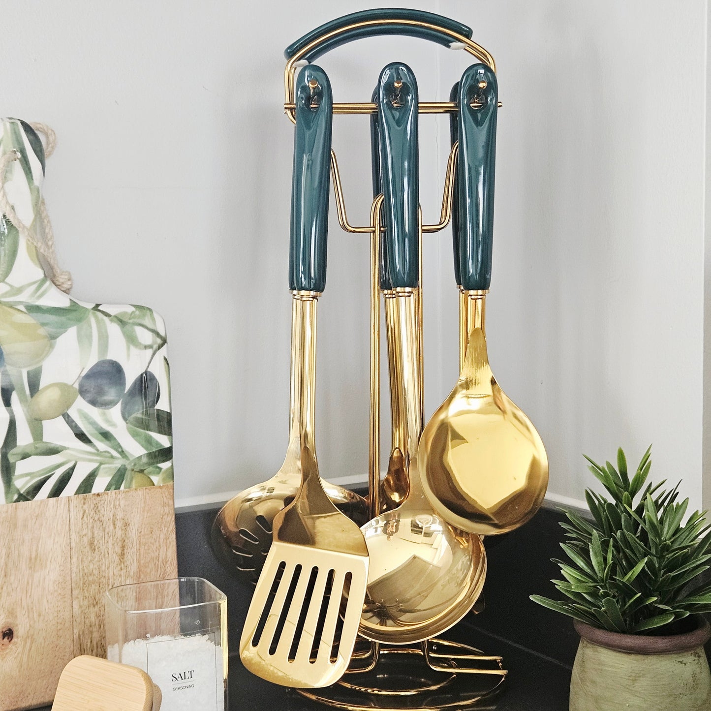 Nordic Style Stainless Steel Cookware Green