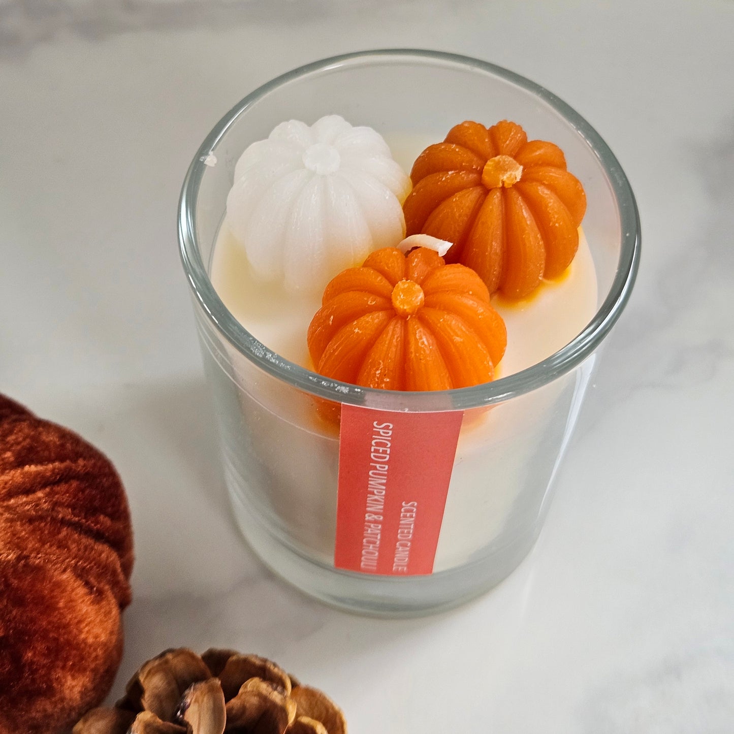 Boxed Pumpkin Scented Candle Medium