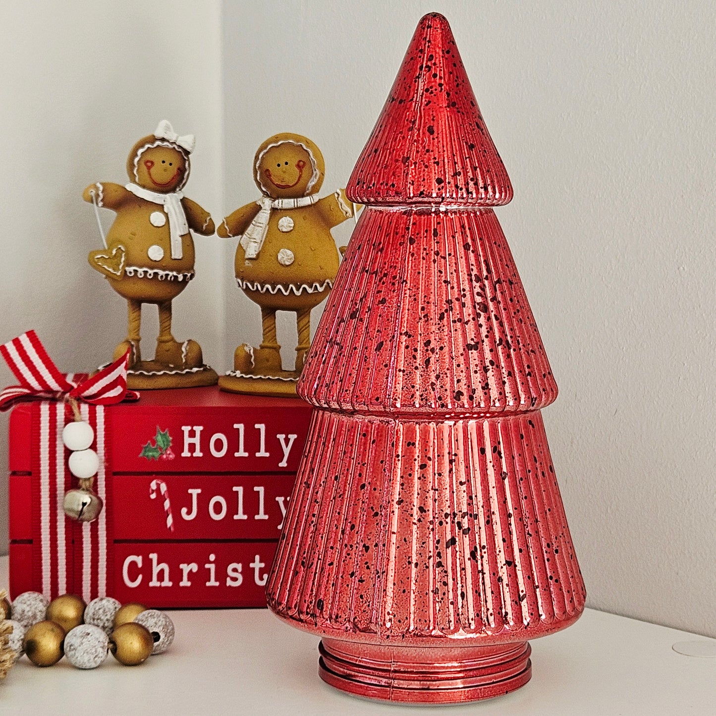 Micro LED Glass Christmas Trees