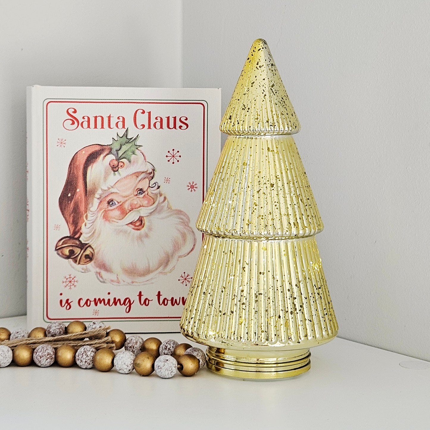 Micro LED Glass Christmas Trees