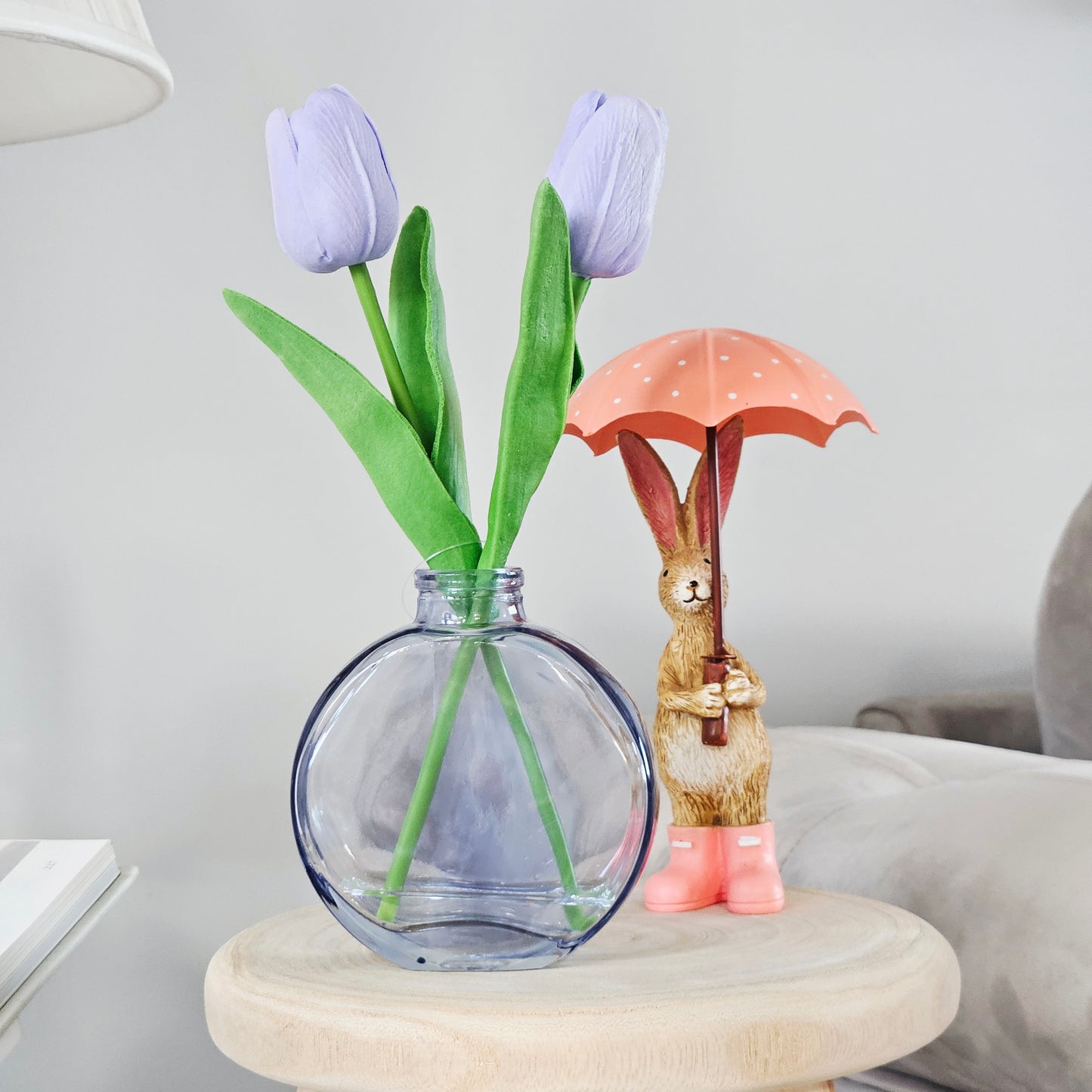 Tulips In Glass Vase Options