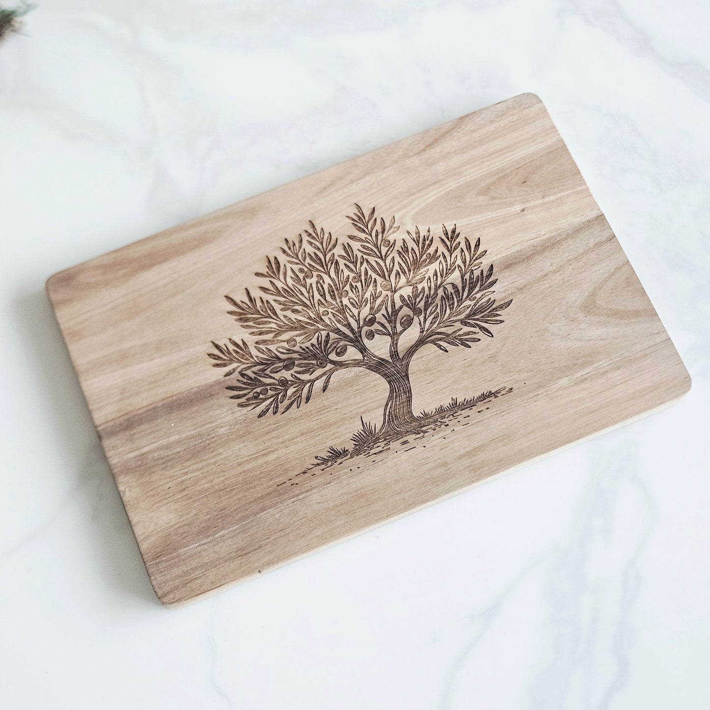 Olive Tree Serving Board