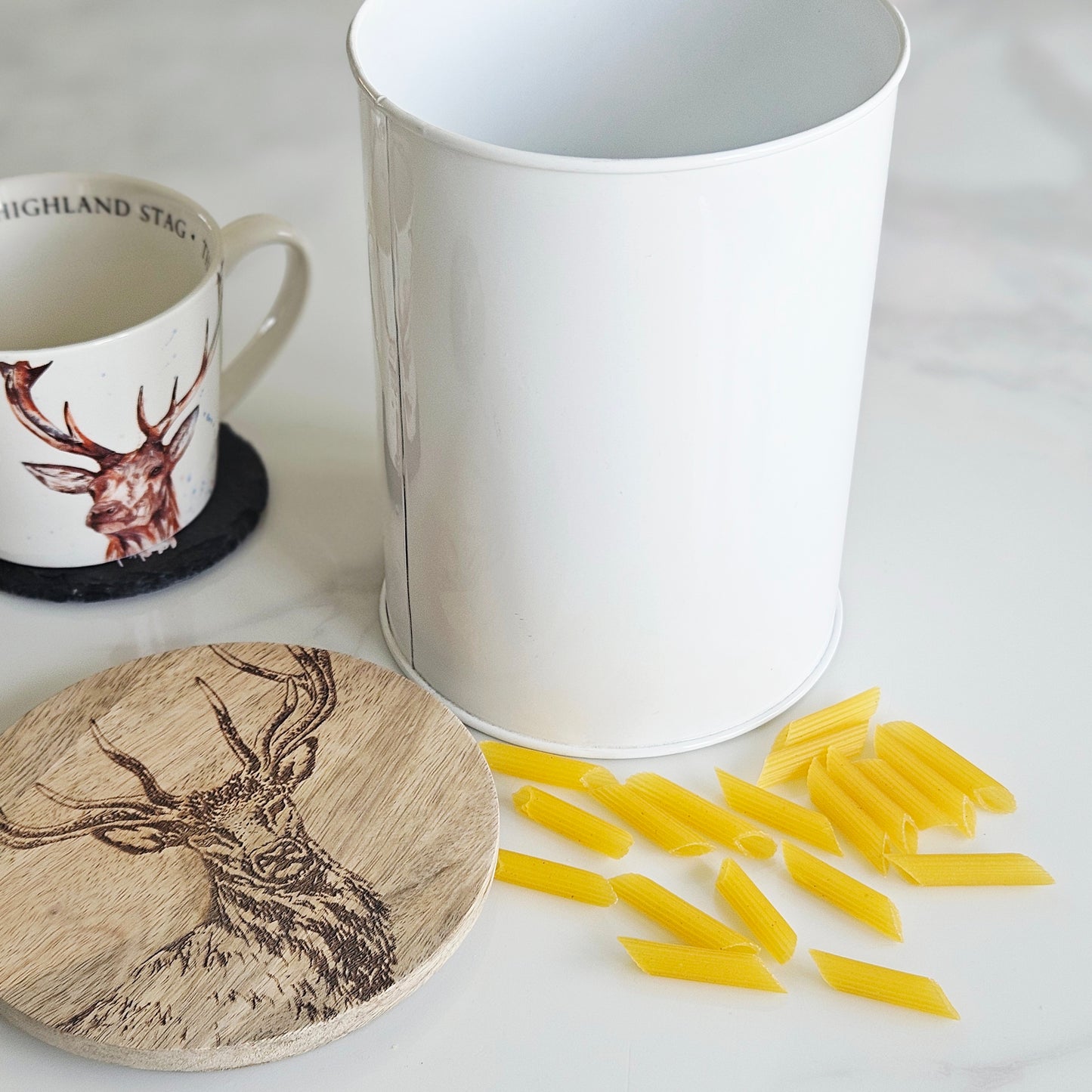 Stag Canister 18cm