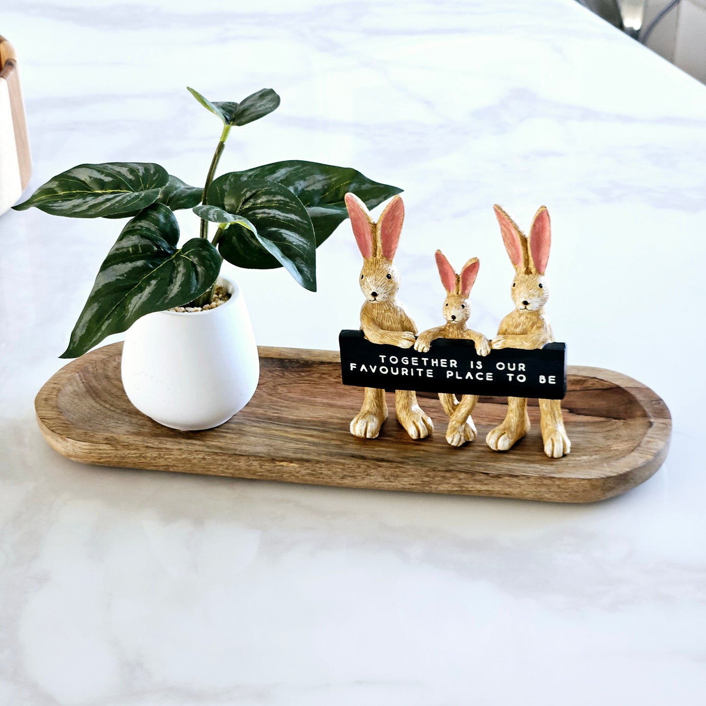 Mango Wood Oblong Tray