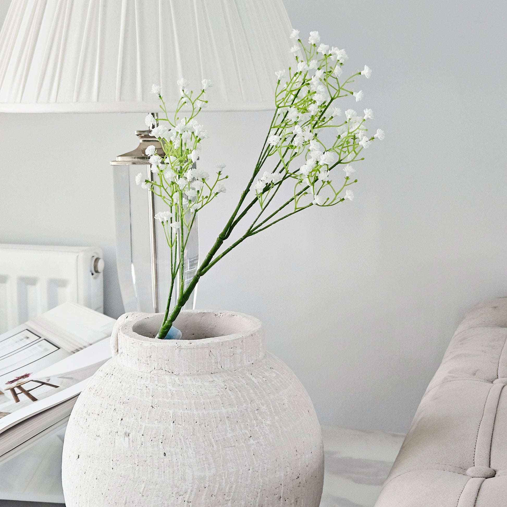 artificial gypsum Gypsophylla stem 65cm