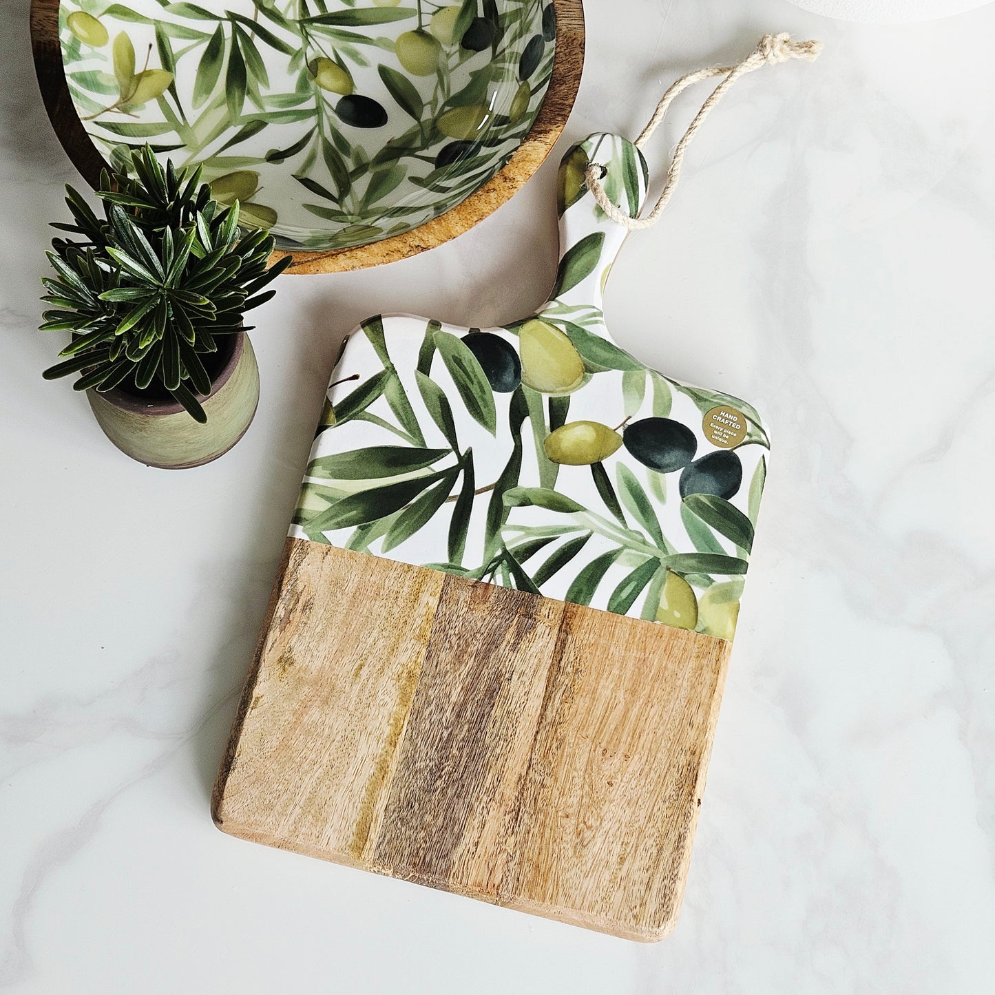 Olive Mango Wood Paddle Board